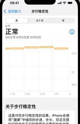 靖西iPhone手机维修如何在iPhone开启'步行稳定性通知'