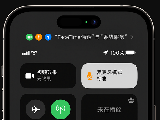 靖西苹果授权维修网点分享iPhone在通话时让你的声音更清晰 