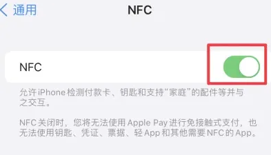 靖西苹靖西果维修服务分享iPhone15NFC功能开启方法