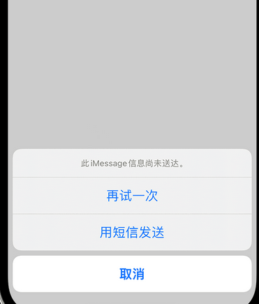 靖西apple维修iPhone上无法正常发送iMessage信息