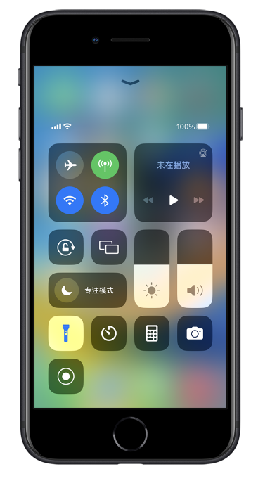 靖西苹果14维修分享苹果iPhone 14 Pro手电筒开启方法 