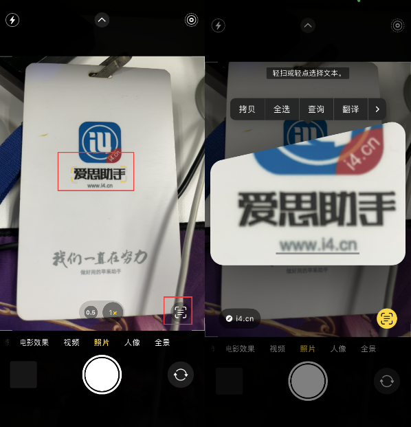 靖西苹果手机维修分享升级iOS 16后如何通过相机翻译文本 