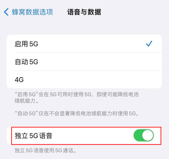 靖西苹果14维修分享iPhone 14 Pro如何开启VoNR 