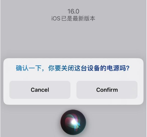 靖西苹果手机维修分享iOS 16 Beta5为什么要取消Siri语音关机功能 