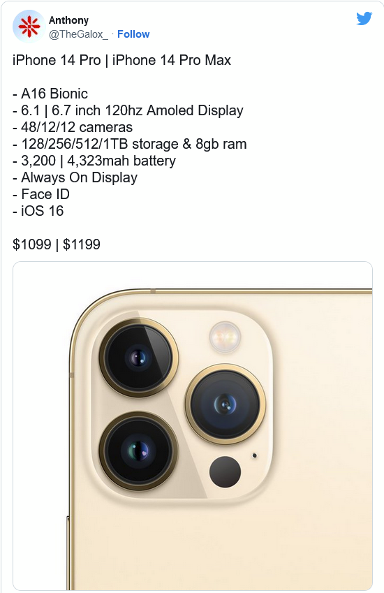 靖西苹果14维修分享iPhone 14全系涨价 