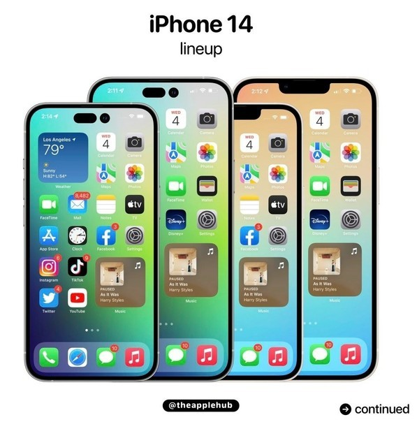 靖西苹果14维修分享iPhone 14全家福 
