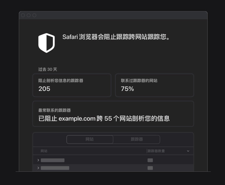 靖西苹果手机维修分享如何在 Safari 浏览器中查看和打开隐私报告 